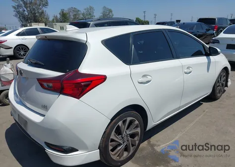 2016 Scion Im z USA, uszkodzony, nr VIN JTNKARJEXGJ504513